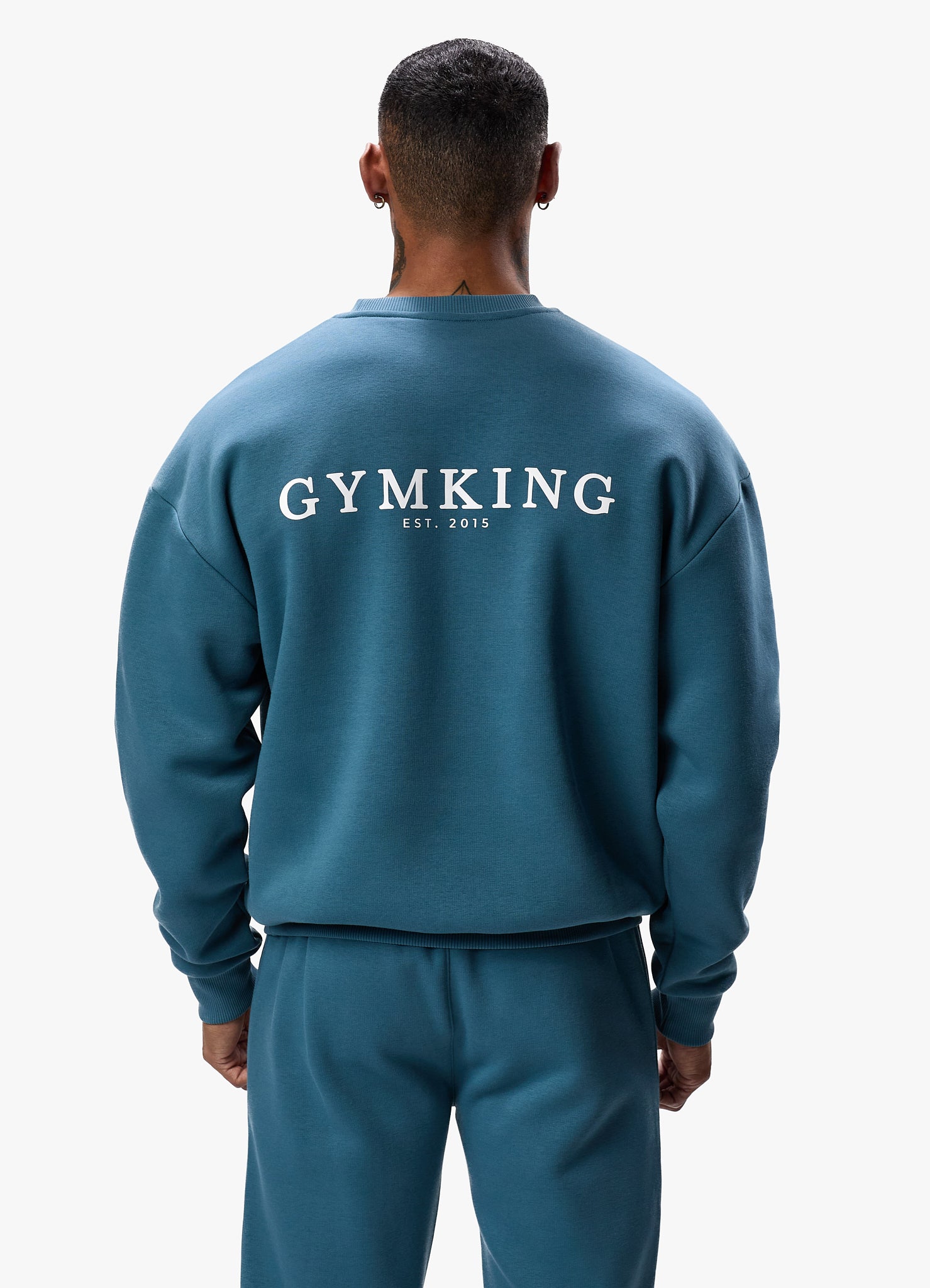 Gym king blue hoodie hotsell