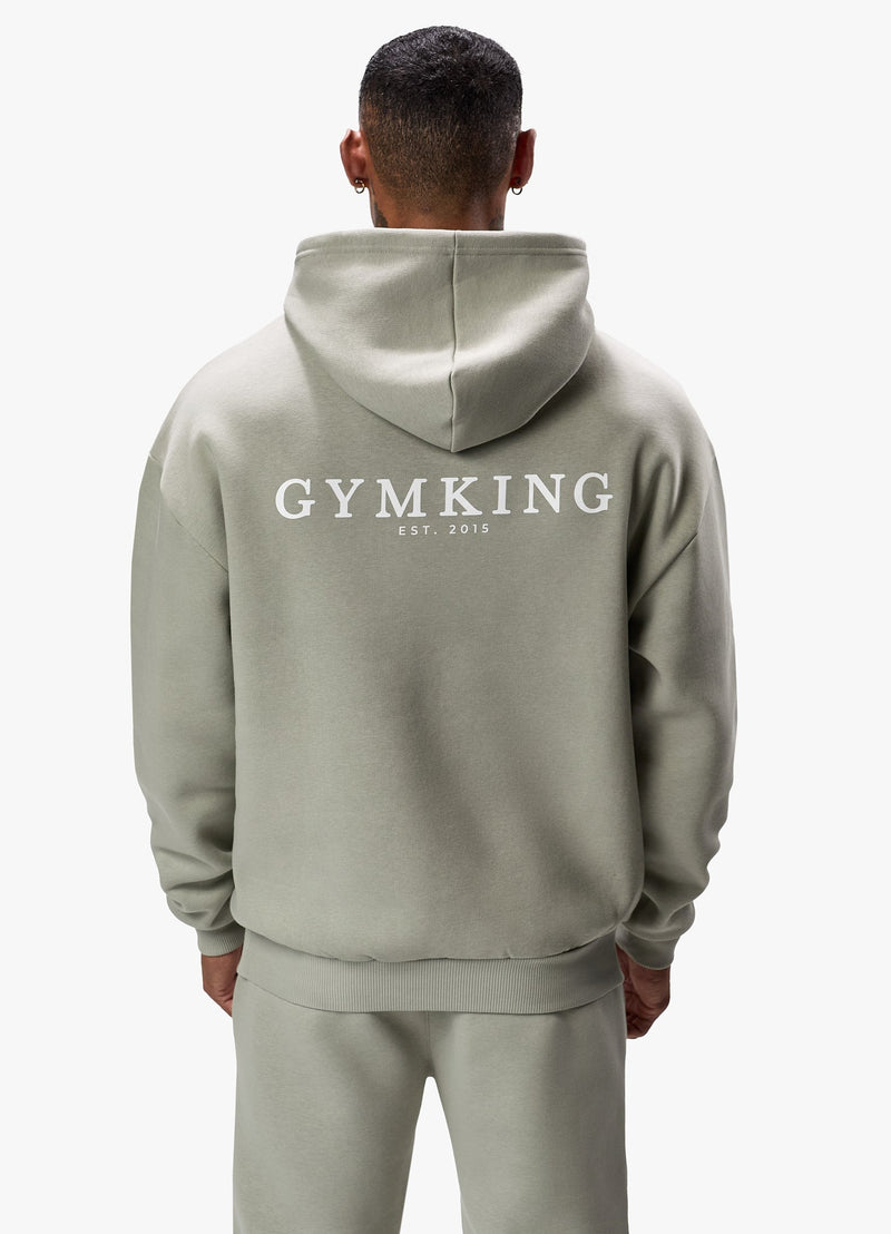 Gym King Established Tracksuit - Sage Grey