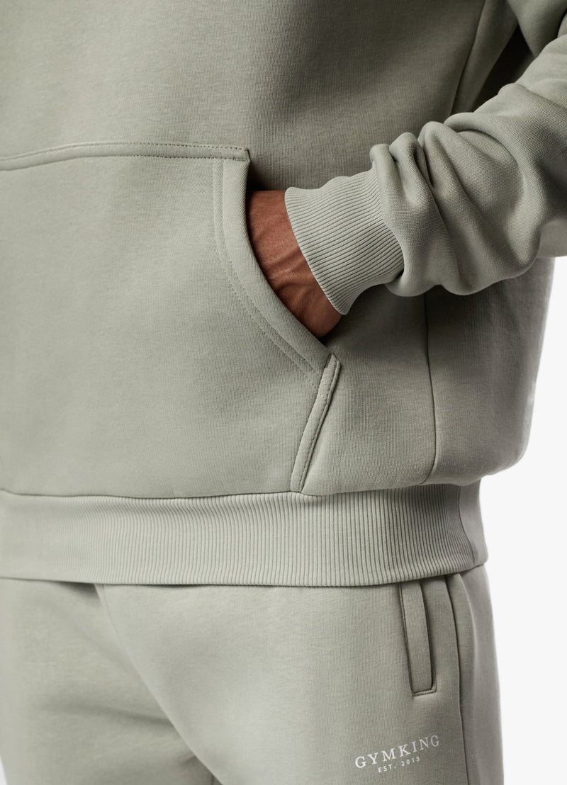 Gym King Established Tracksuit - Sage Grey