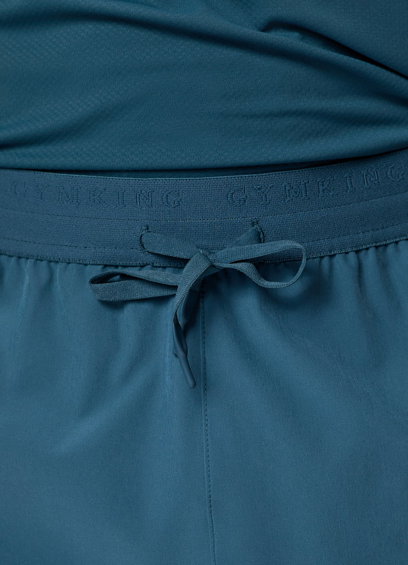 Gym King Divergent Short - Lake Blue