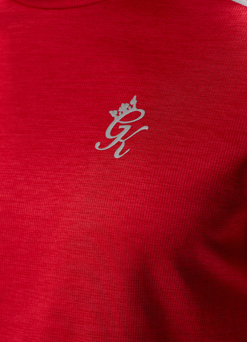 Gym King Element Tee - Pepper Red Marl