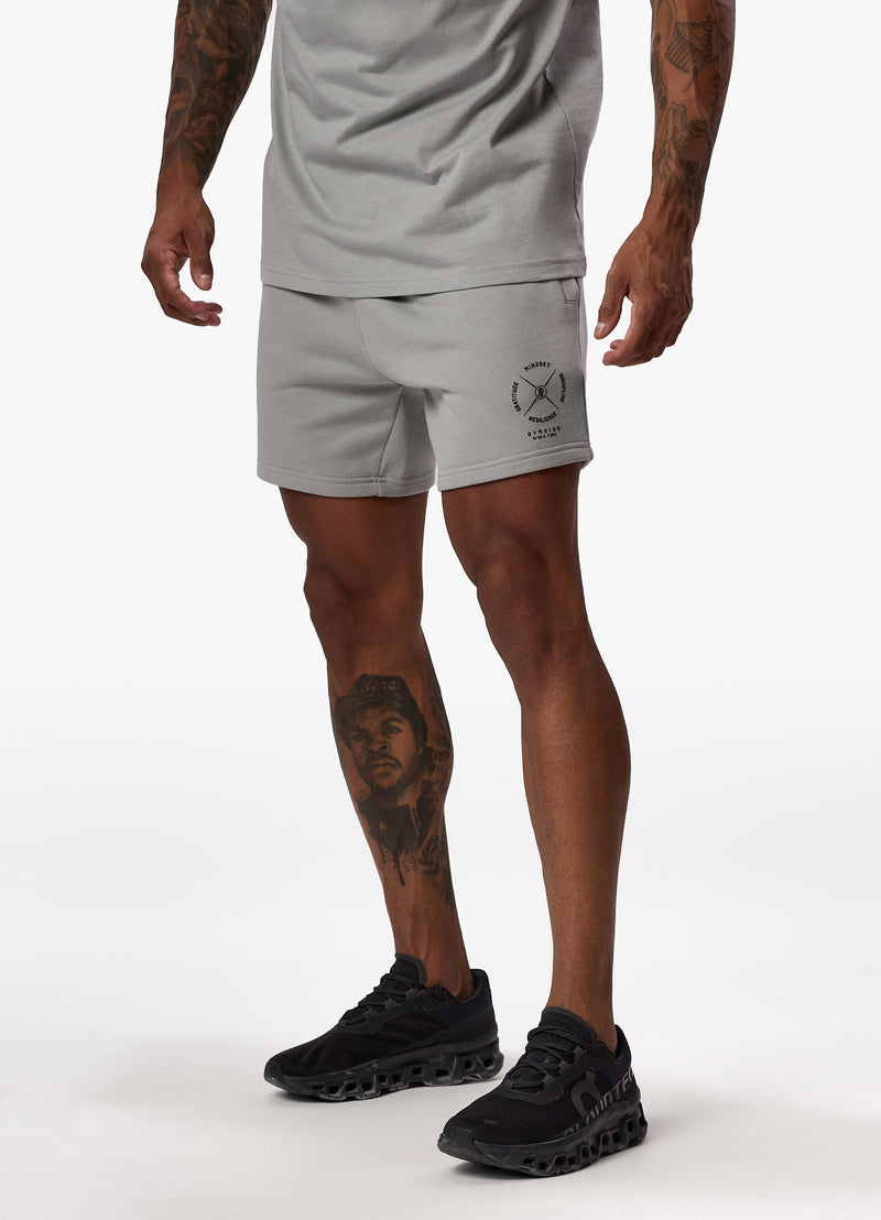 Gym King Compass Short - Urban Grey