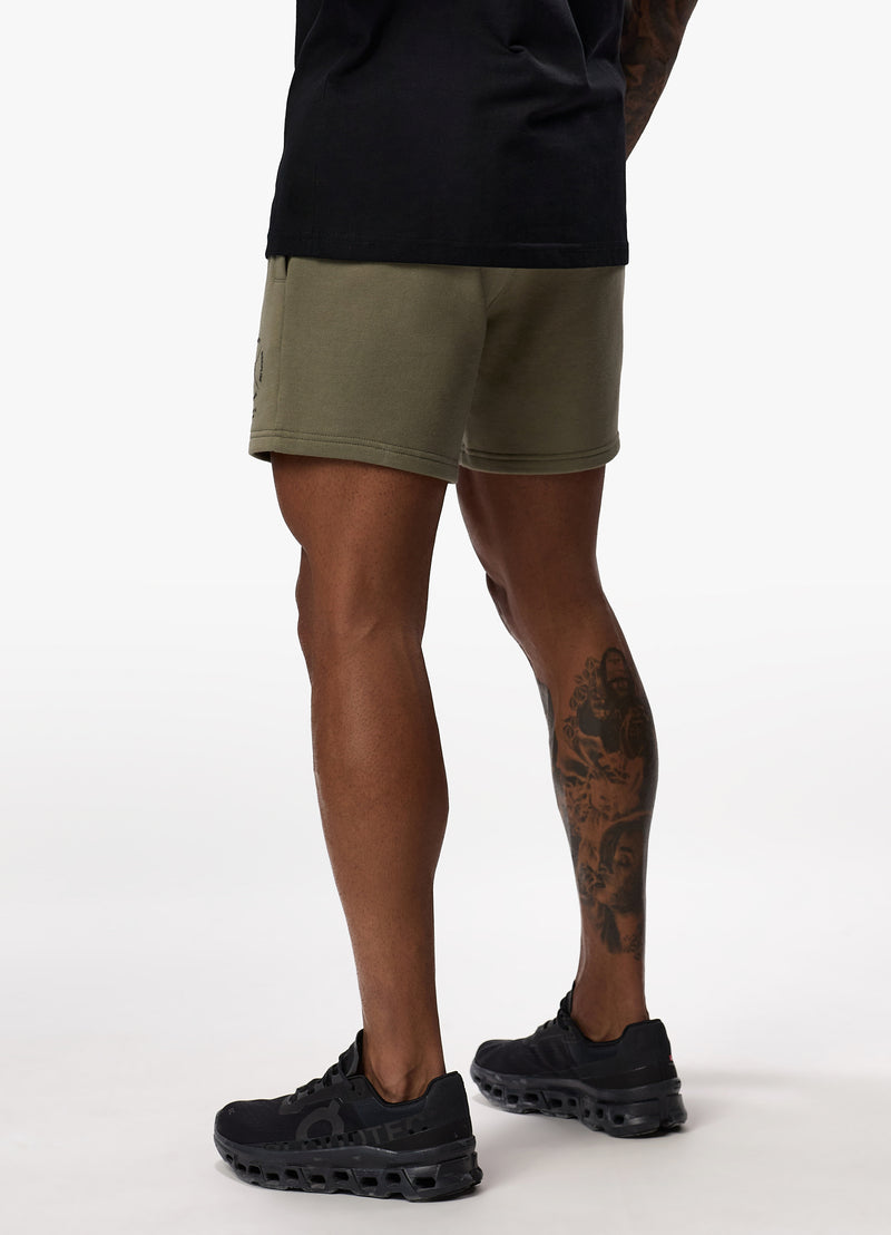 Gym King Compass Short - Deep Khaki