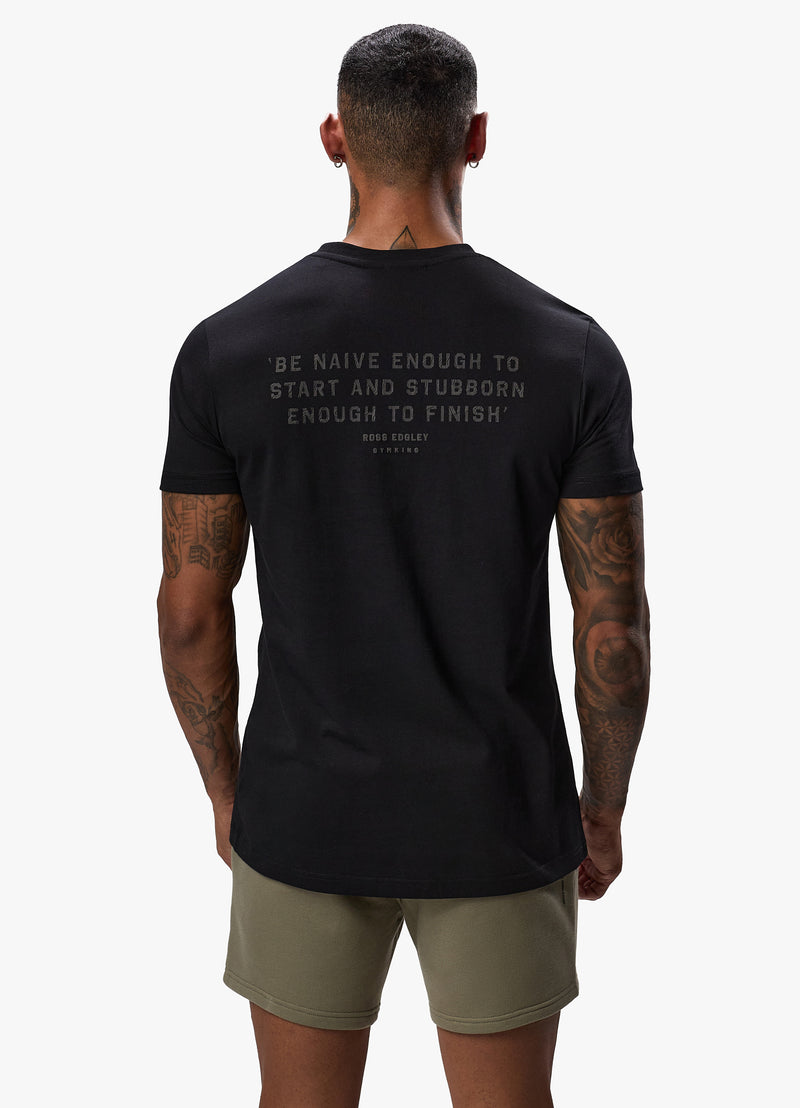 Gym King Discipline Tee - Black