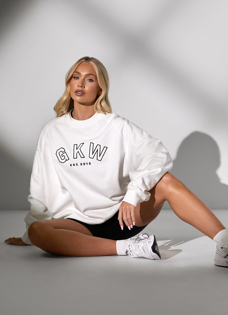 GKW Relaxed Fit Crew - Cream