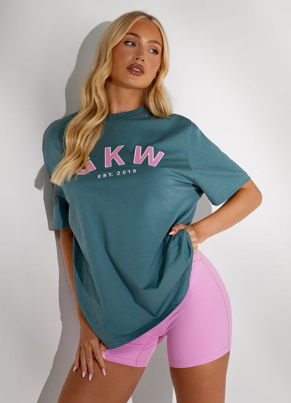 GKW Boyfriend Tee - Lake Blue