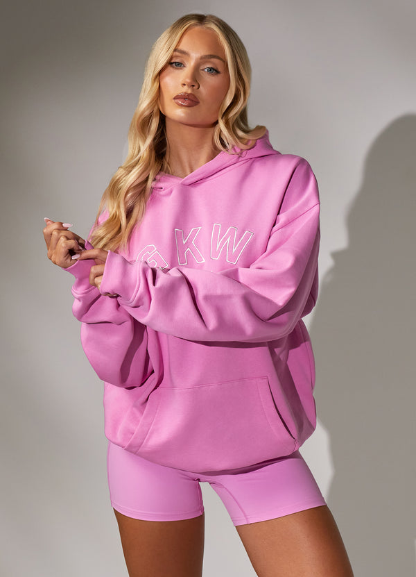 GKW Relaxed Fit Hoodie - Pink Rose