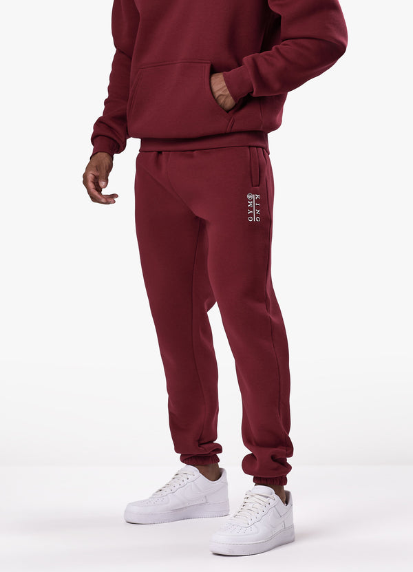 Gym King Division Jogger - Crimson