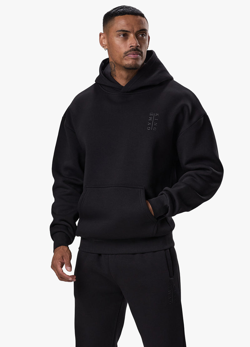 Gym King Division Hood - Black