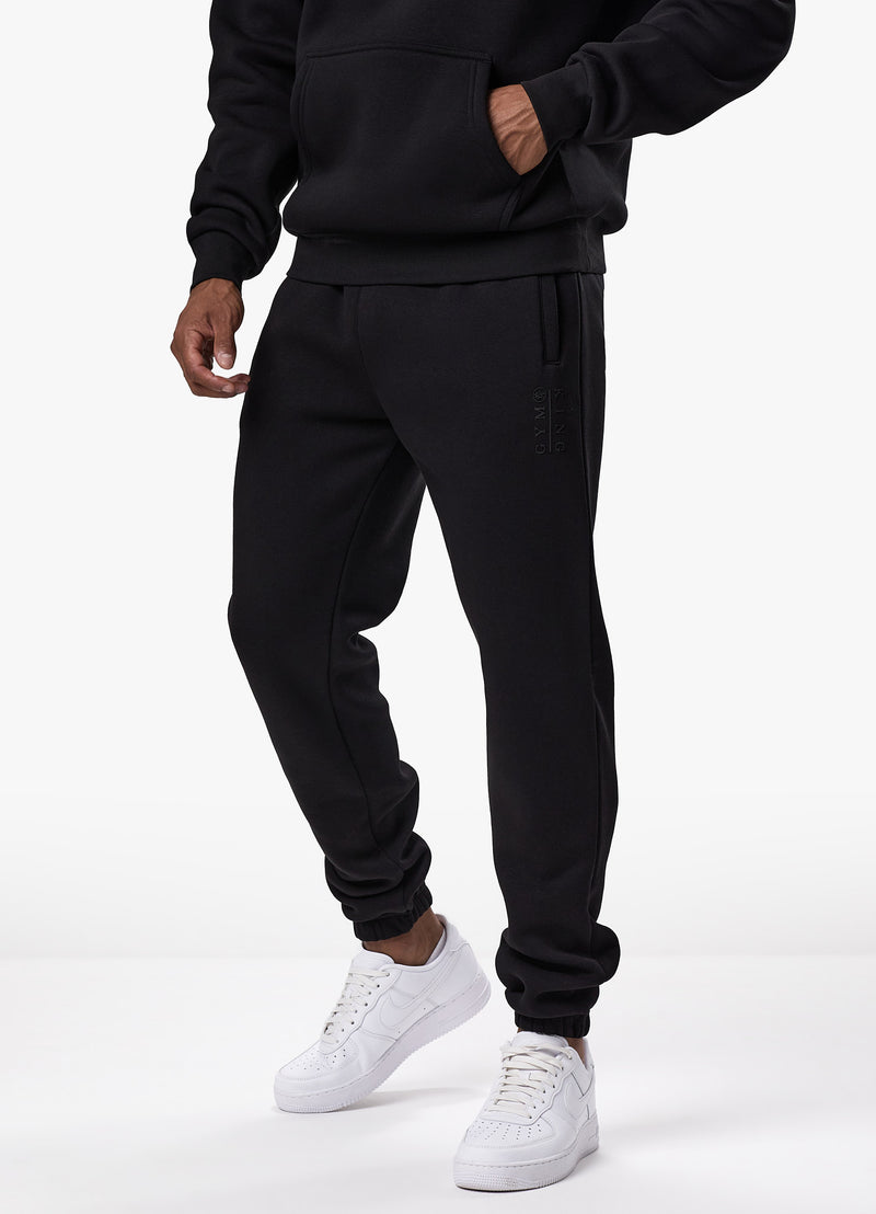 Gym King Division Jogger - Black