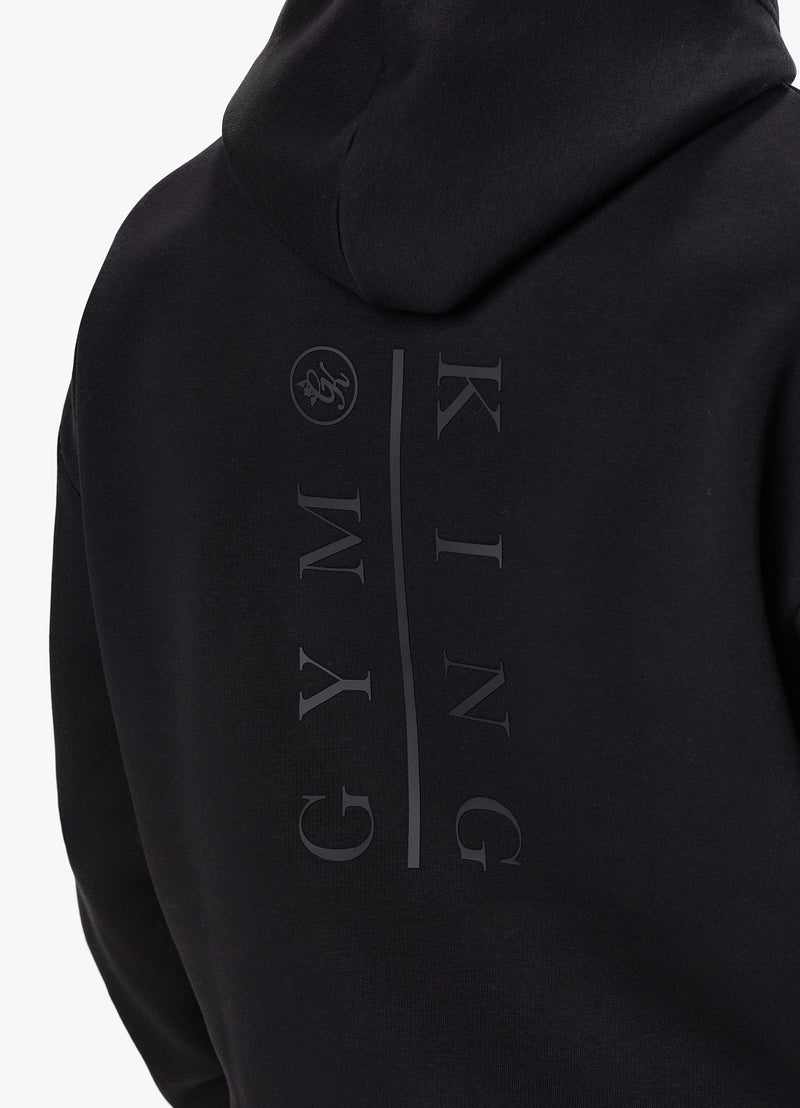 Gym King Division Hood Tracksuit - Black