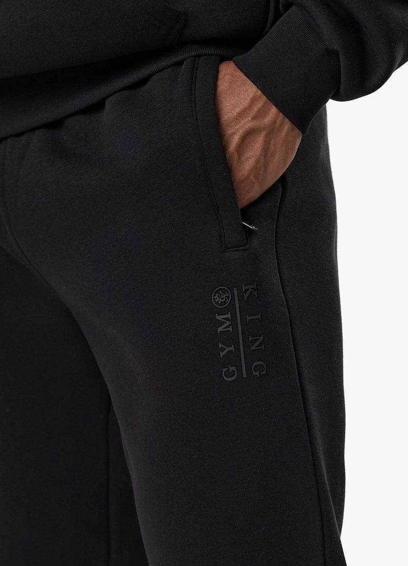 Gym King Division Hood Tracksuit - Black