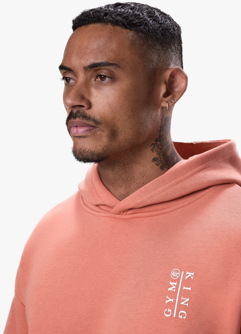 Gym King Division Hood - Rust