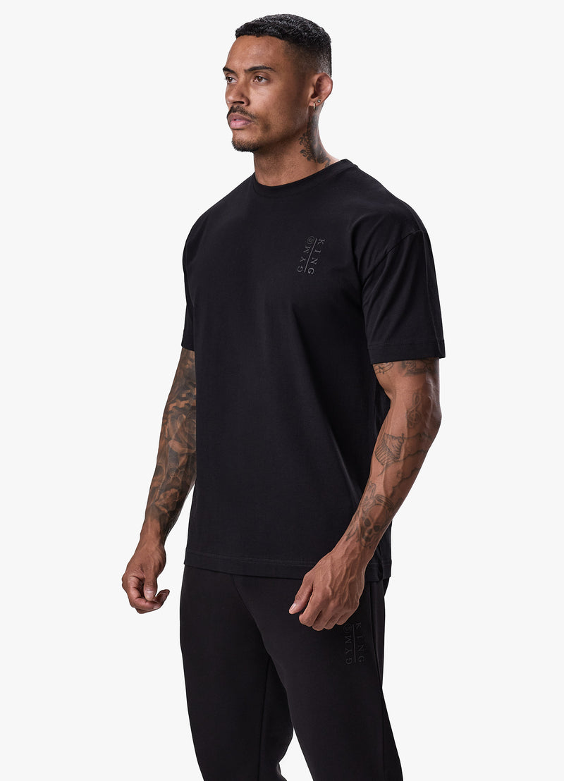 Gym King Division Tee - Black