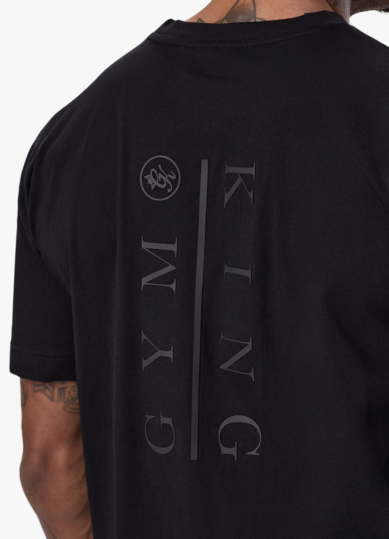 Gym King Division Tee - Black