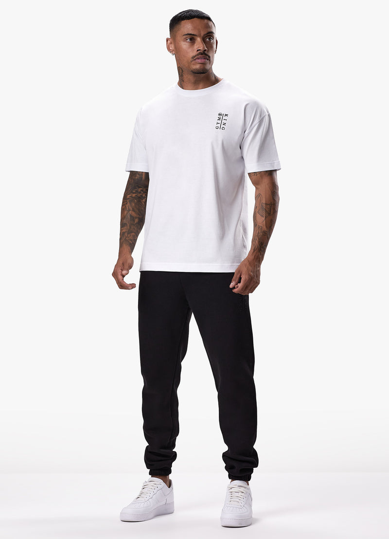 Gym King Division Tee - White