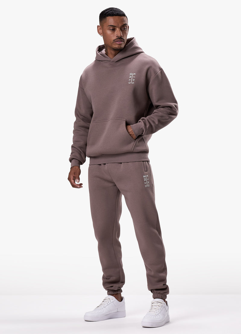 Gym King Division Hood Tracksuit - Iron