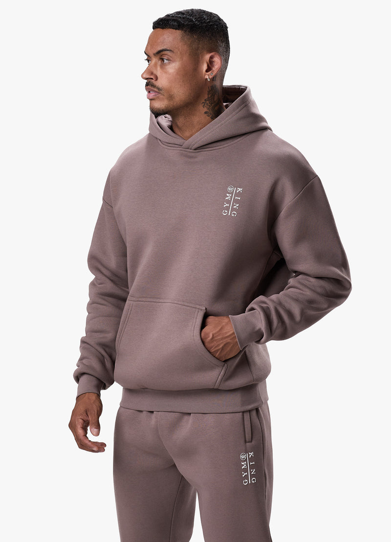 Gym King Division Hood Tracksuit - Iron