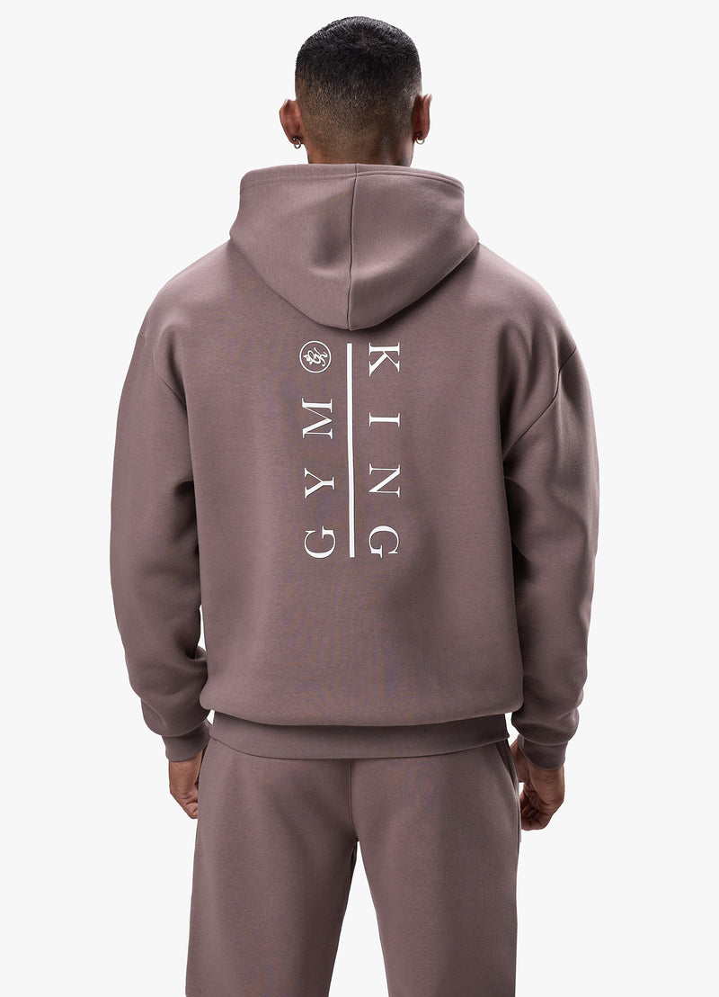 Gym King Division Hood Tracksuit - Iron