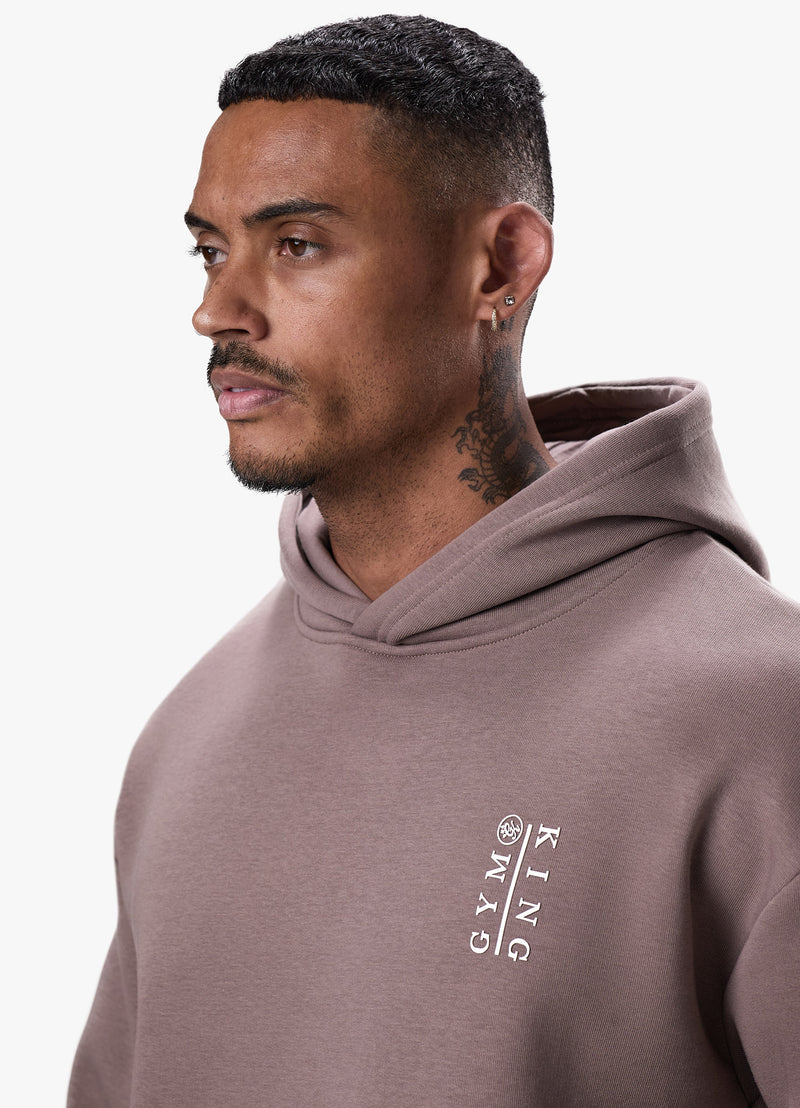 Gym King Division Hood Tracksuit - Iron