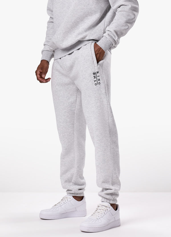 Gym King Division Jogger - Snow Marl