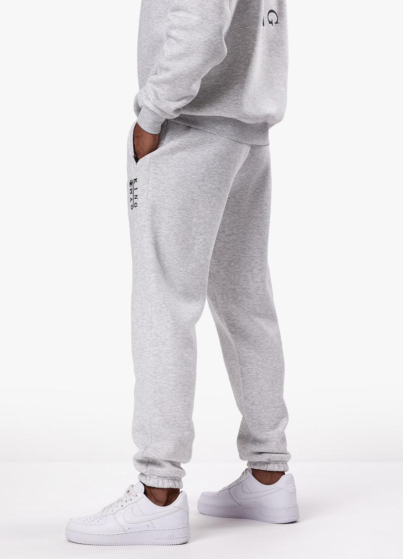 Gym King Division Jogger - Snow Marl