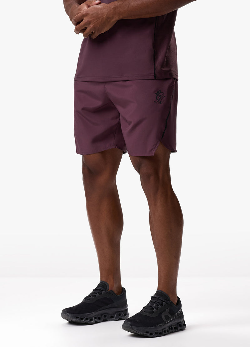 Gym King Flex Short - Deep Plum