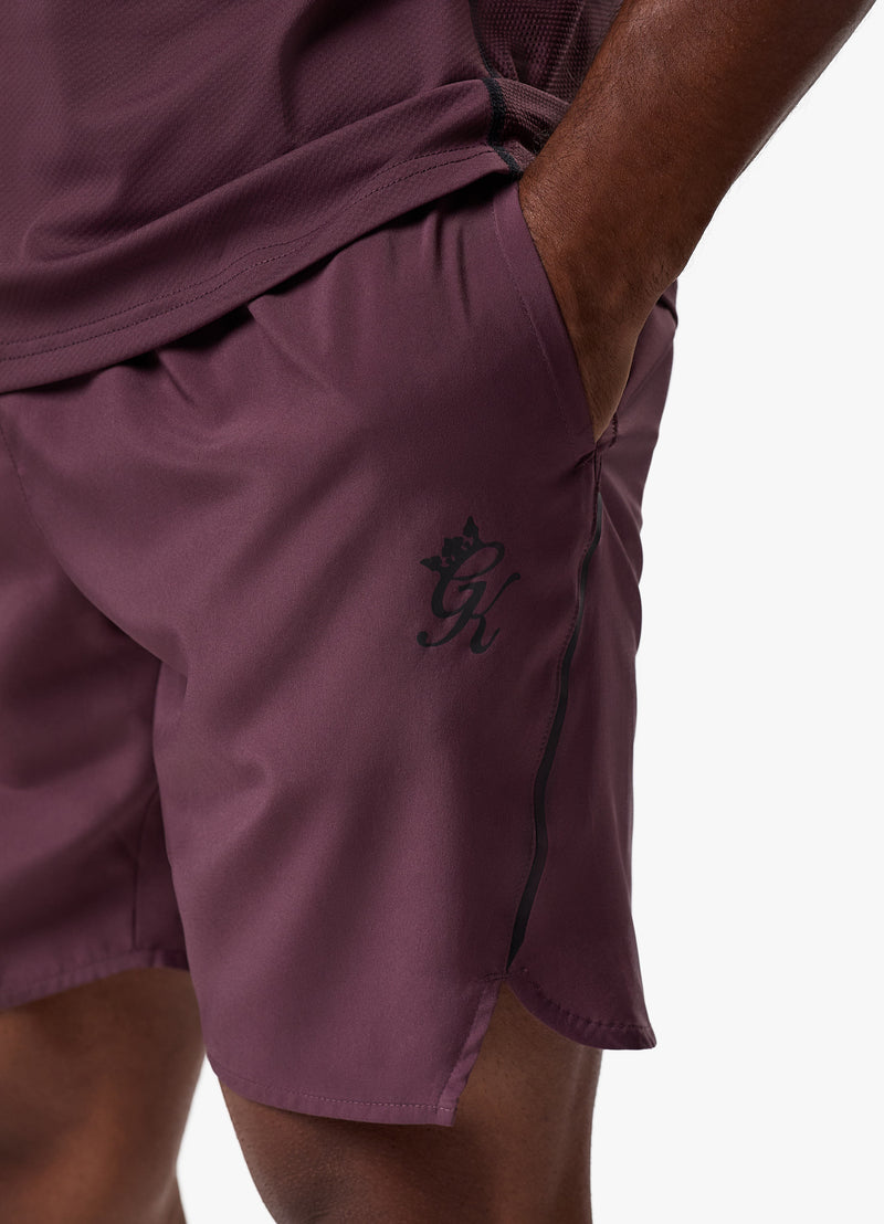 Gym King Flex Short - Deep Plum