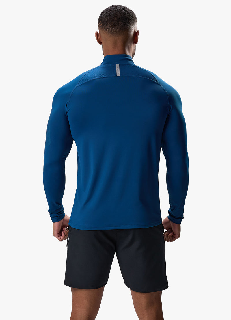 Gym King Flex 1/4 Zip Funnel -  Teal