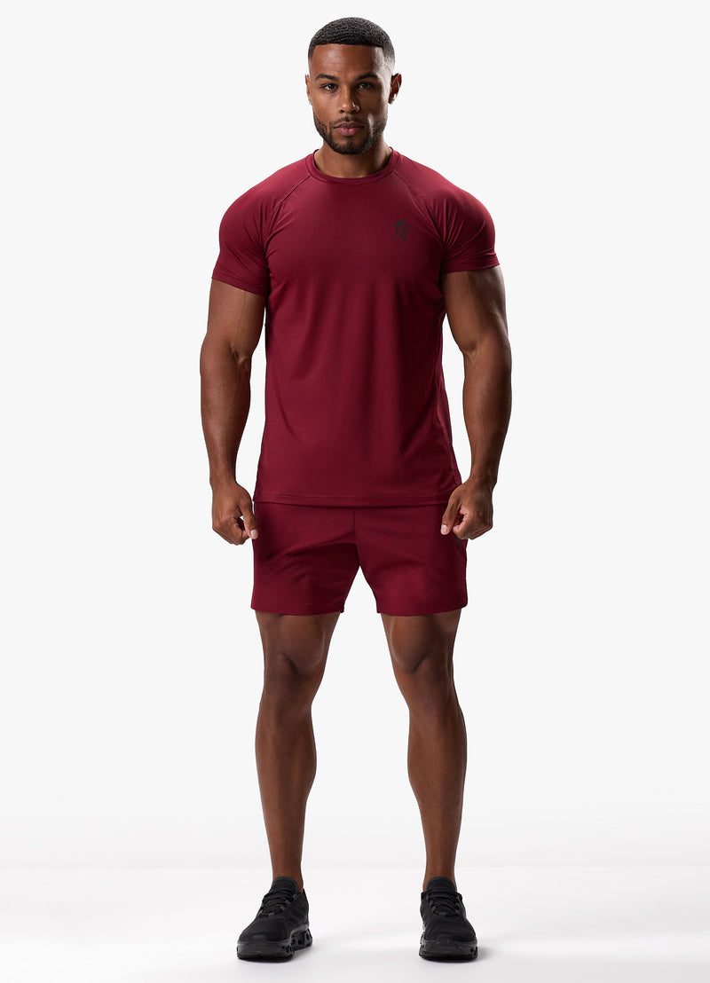 Gym King Energy Tee - Bordeaux