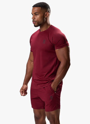 Gym King Energy Tee - Bordeaux