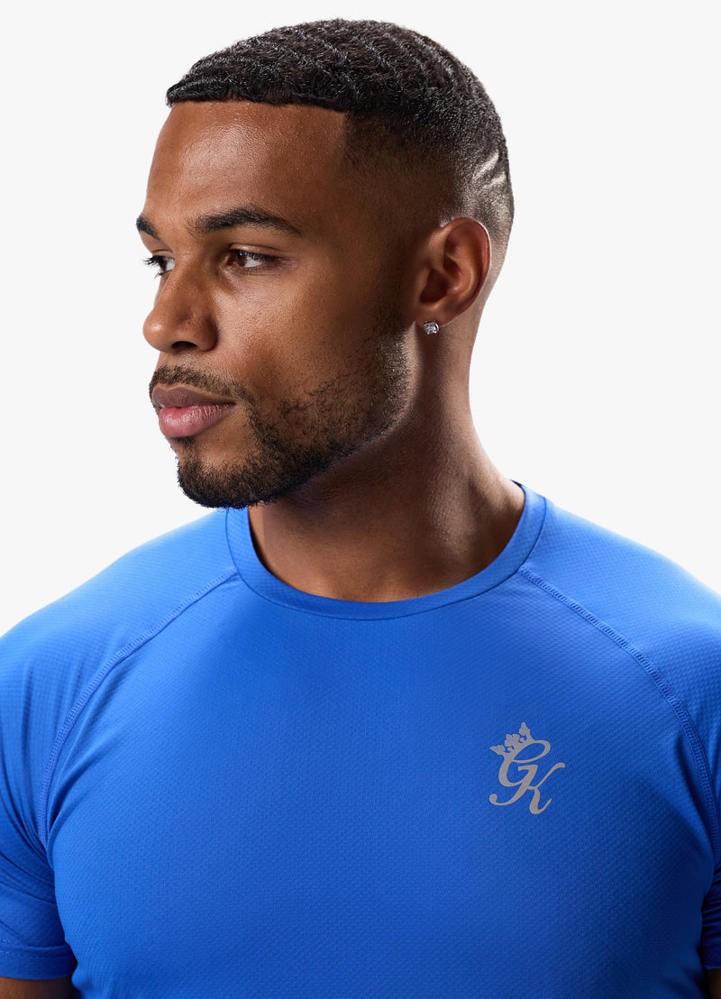 Gym King Energy Tee - Dazzling Blue