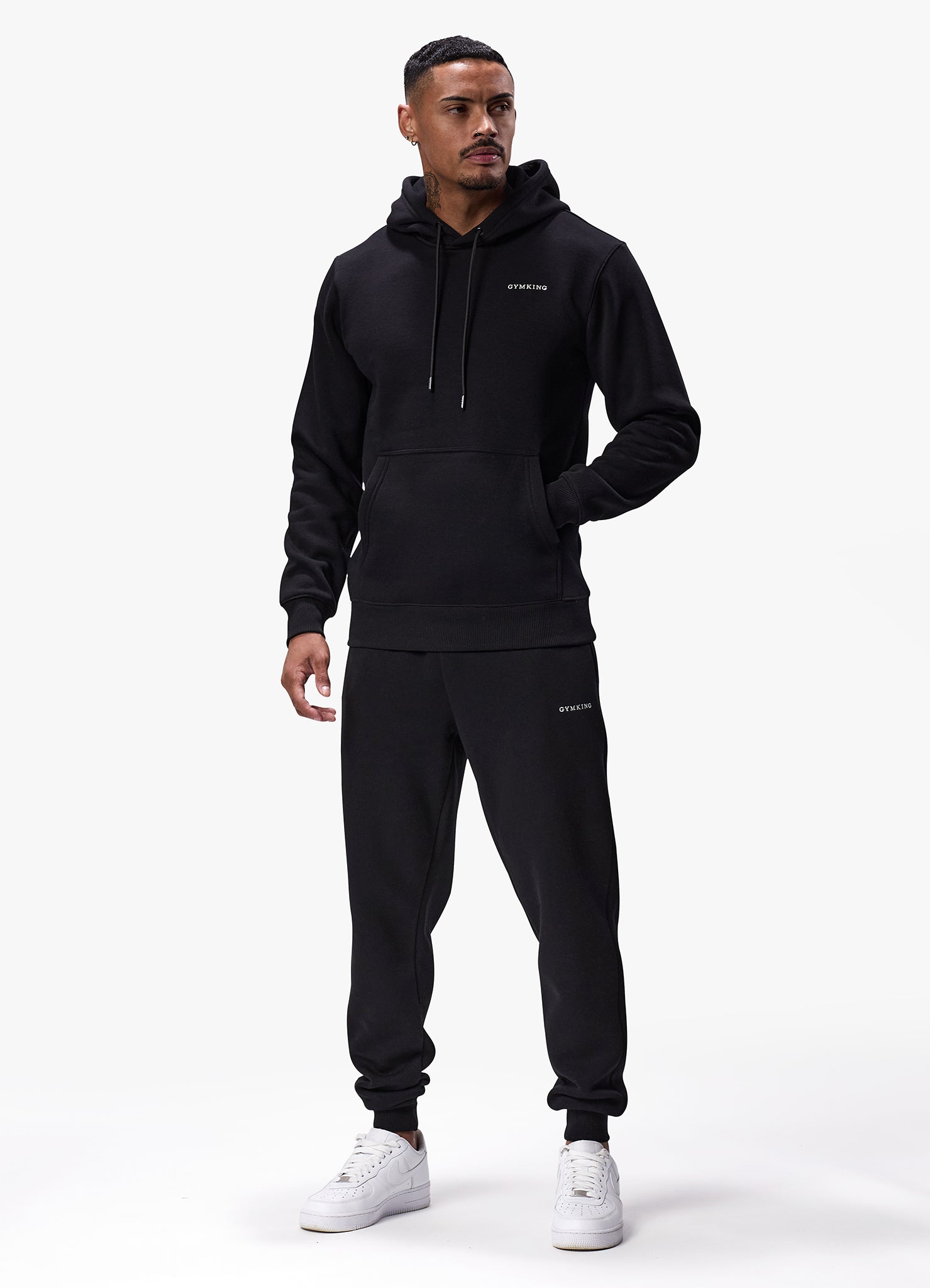 Gym King Linear Fundamental Hood Black GYM KING