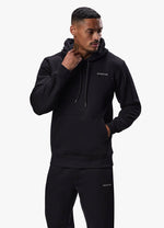 Gym King Fundamental Linear Hood Tracksuit - Black