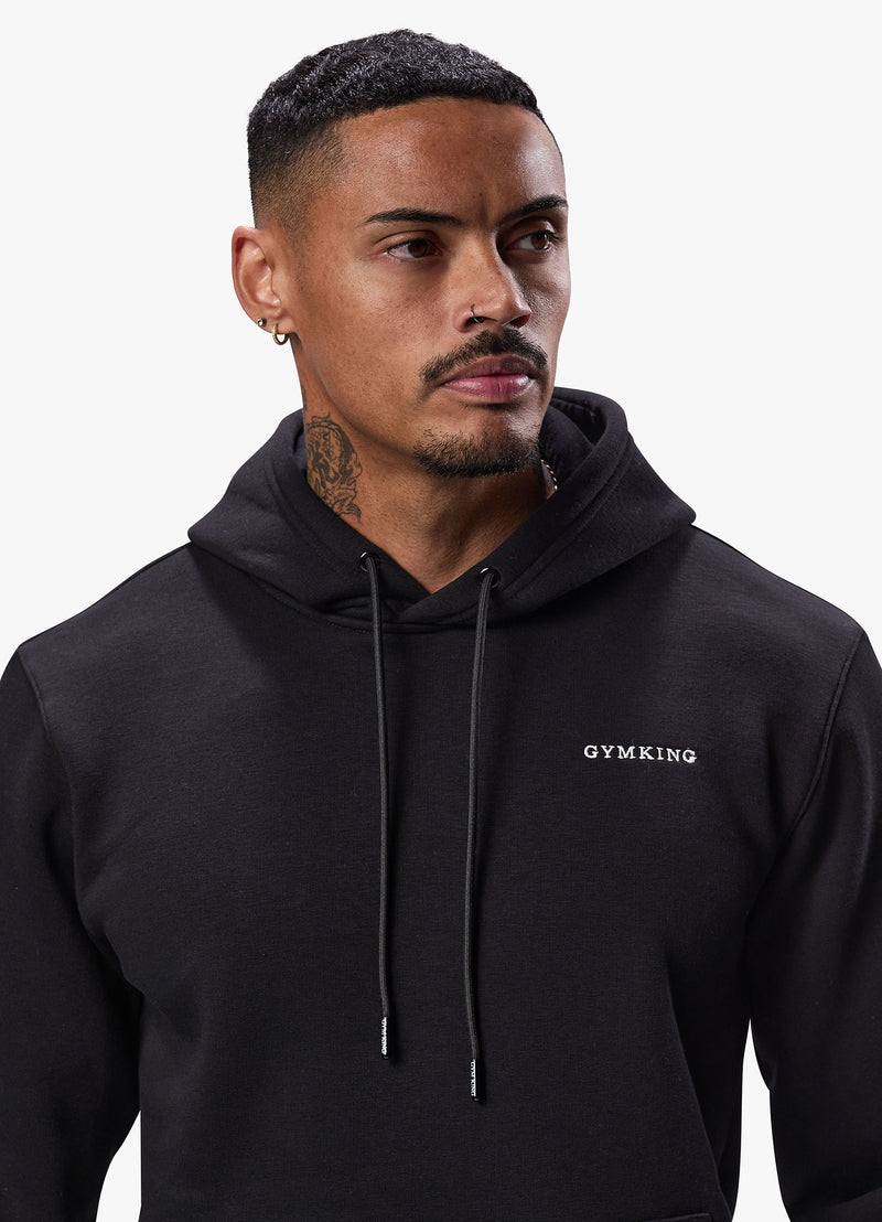 Gym King Linear Fundamental Hood - Black