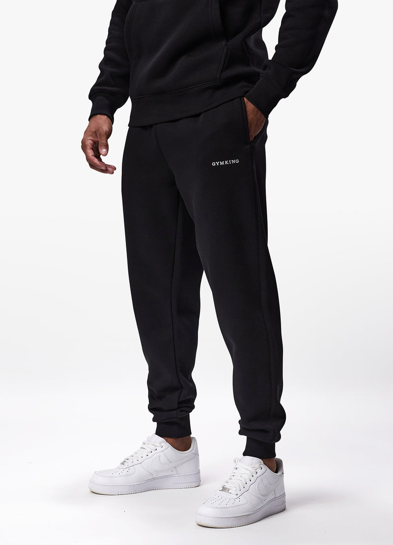 Gym King Linear Fundamental Jogger - Black