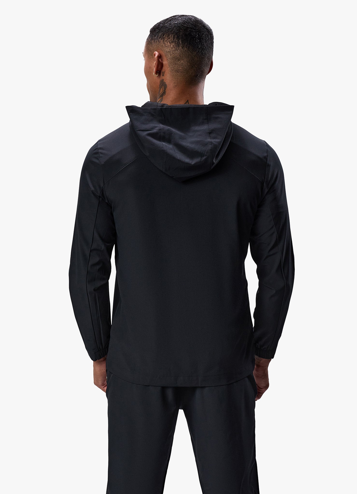 Gym King Flex Woven Tracksuit Top Black L