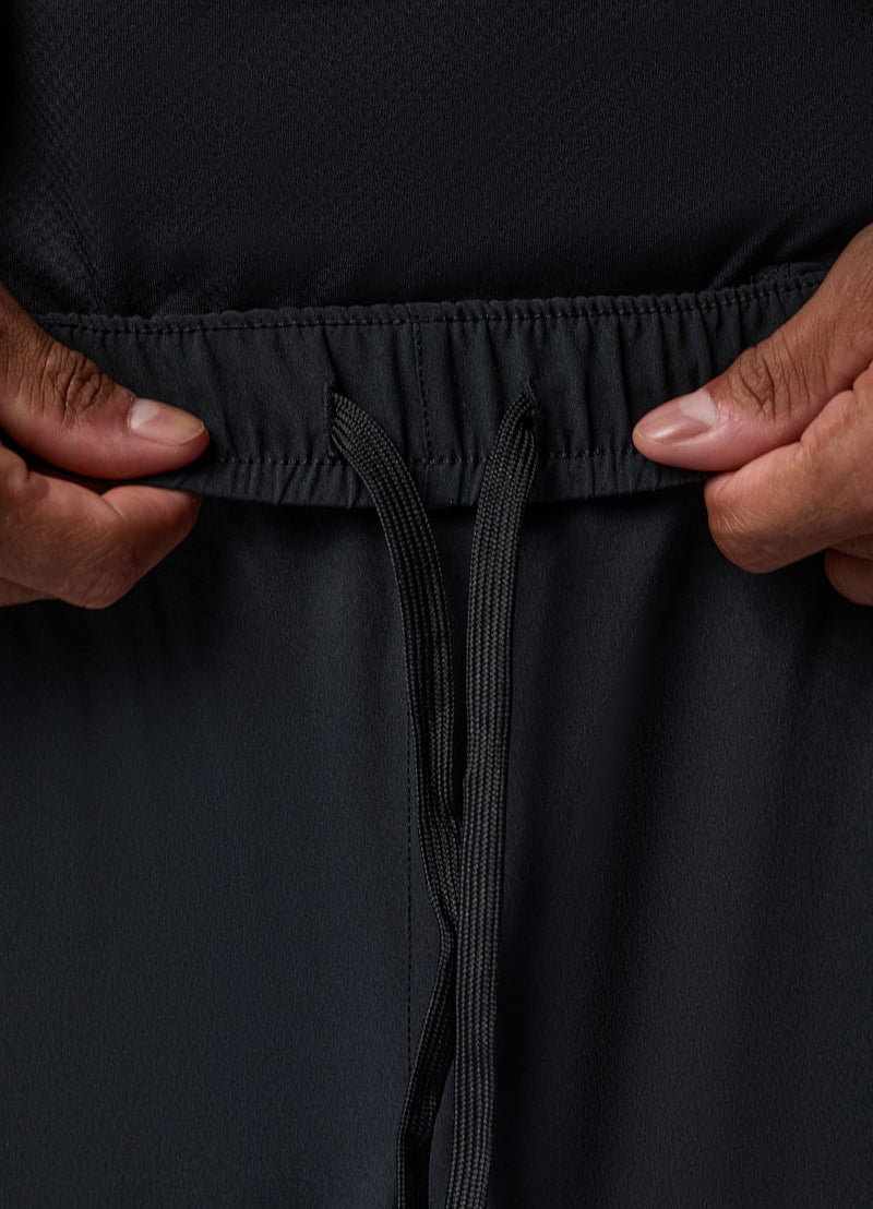 Gym King Flex Woven Tracksuit Bottom - Black