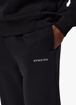 Gym King Fundamental Linear Hood Tracksuit - Black