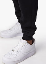 Gym King Fundamental Linear Hood Tracksuit - Black