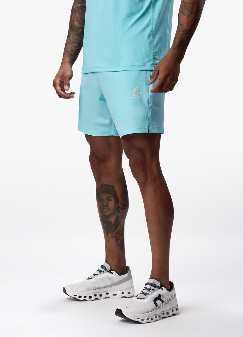 Gym King Energy 6" Short - Aqua Sky