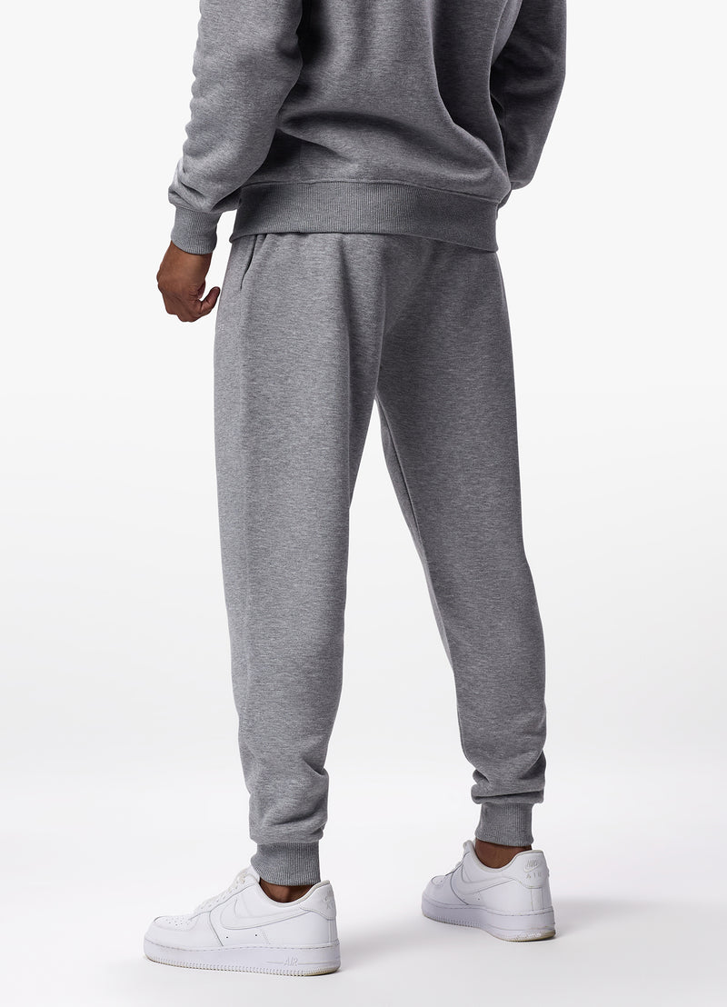 Gym King Linear Fundamental Tracksuit - Grey Marl