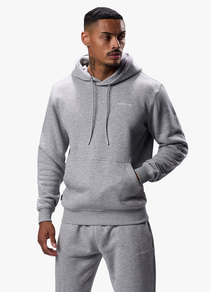 Gym King Linear Fundamental Tracksuit - Grey Marl