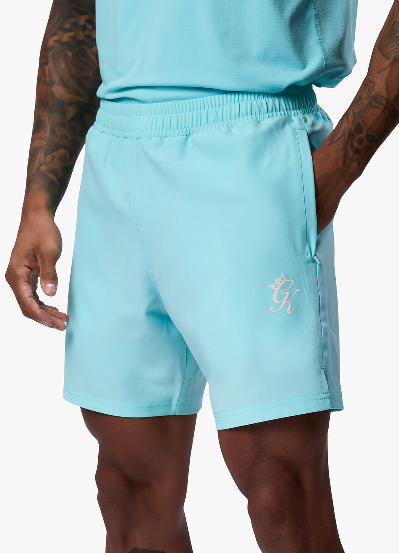 Gym King Energy 6" Short - Aqua Sky