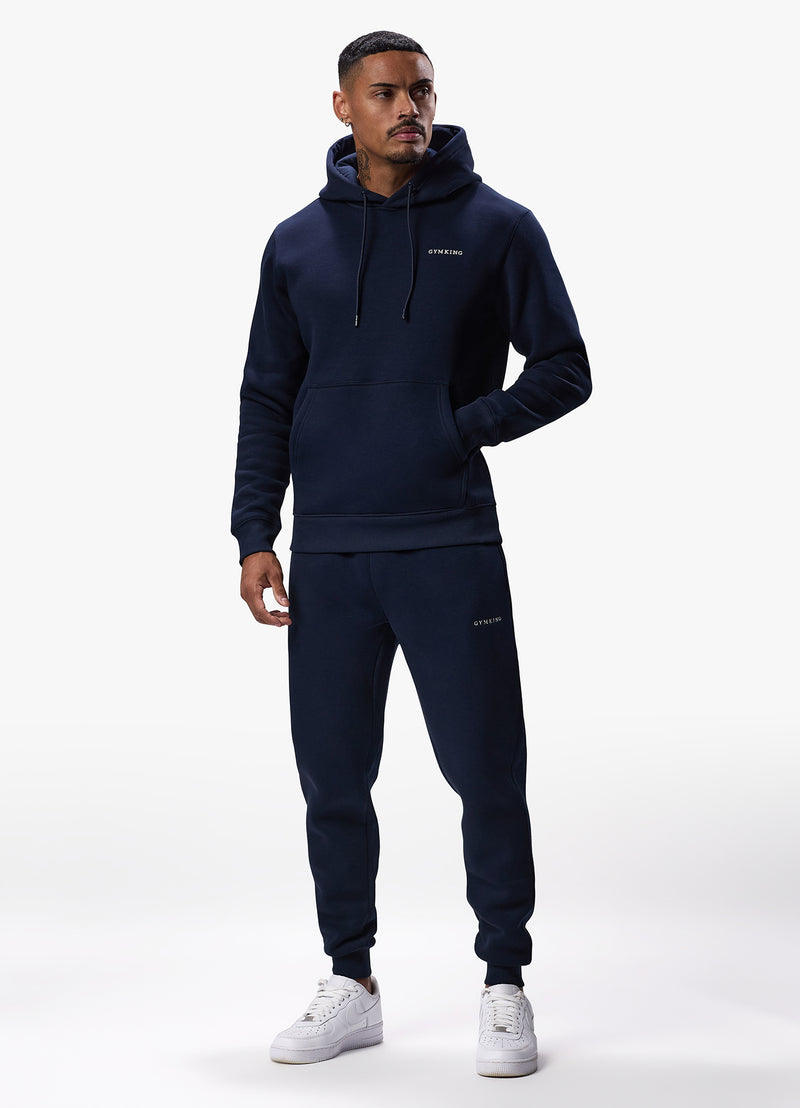 Gym King Linear Fundamental Hood - Navy