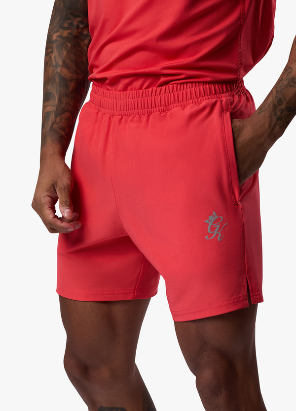 Gym King Energy Short - Hot Red