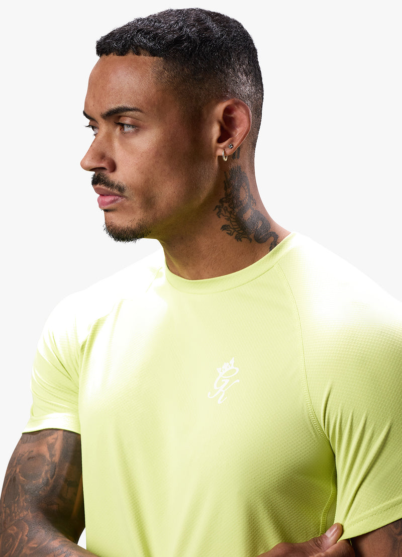 Gym King Energy Tee - Limelight