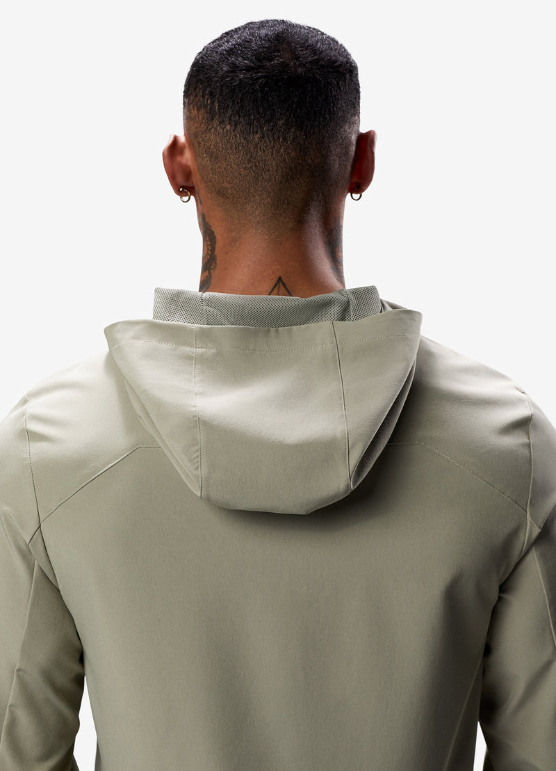 Gym King Flex Woven Tracksuit Top - Soft Khaki