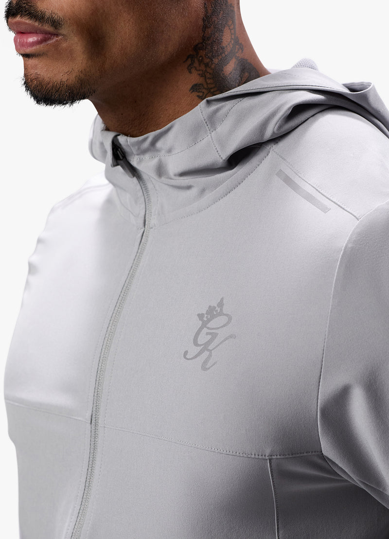 Gym King Flex Woven Tracksuit Top - Urban Grey