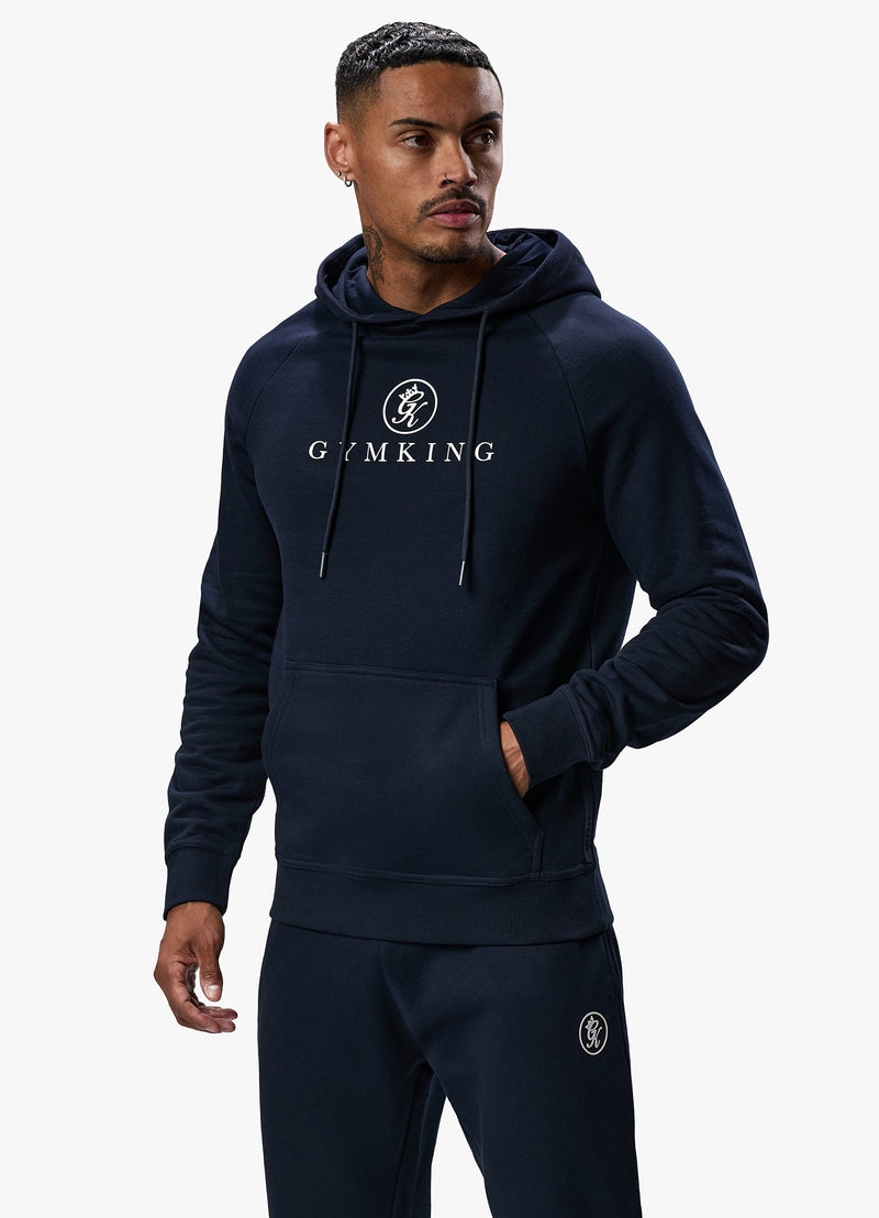 Gym King Pro Logo Hood - Navy